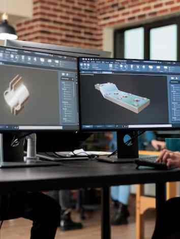 Team working on prototypes